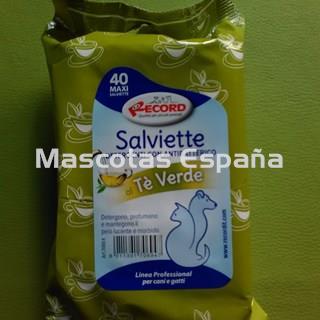 RECORD Toallitas Antibacteriana Té Verde - Imagen 1